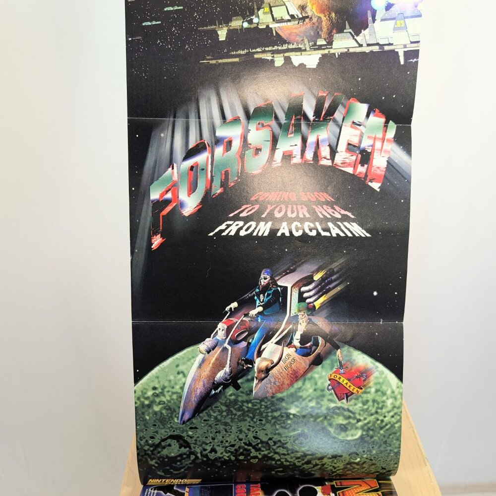 Nintendo Power Volume 106 with Forsaken poster & inserts - Picture 6 of 6